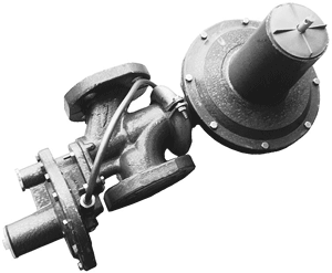 Регулятор давления газа комбинированный РДНК-32